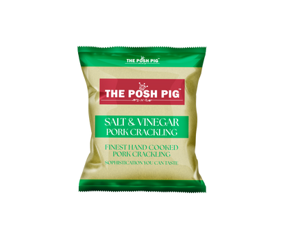 Salt & Vinegar flavoured Pork Crackling